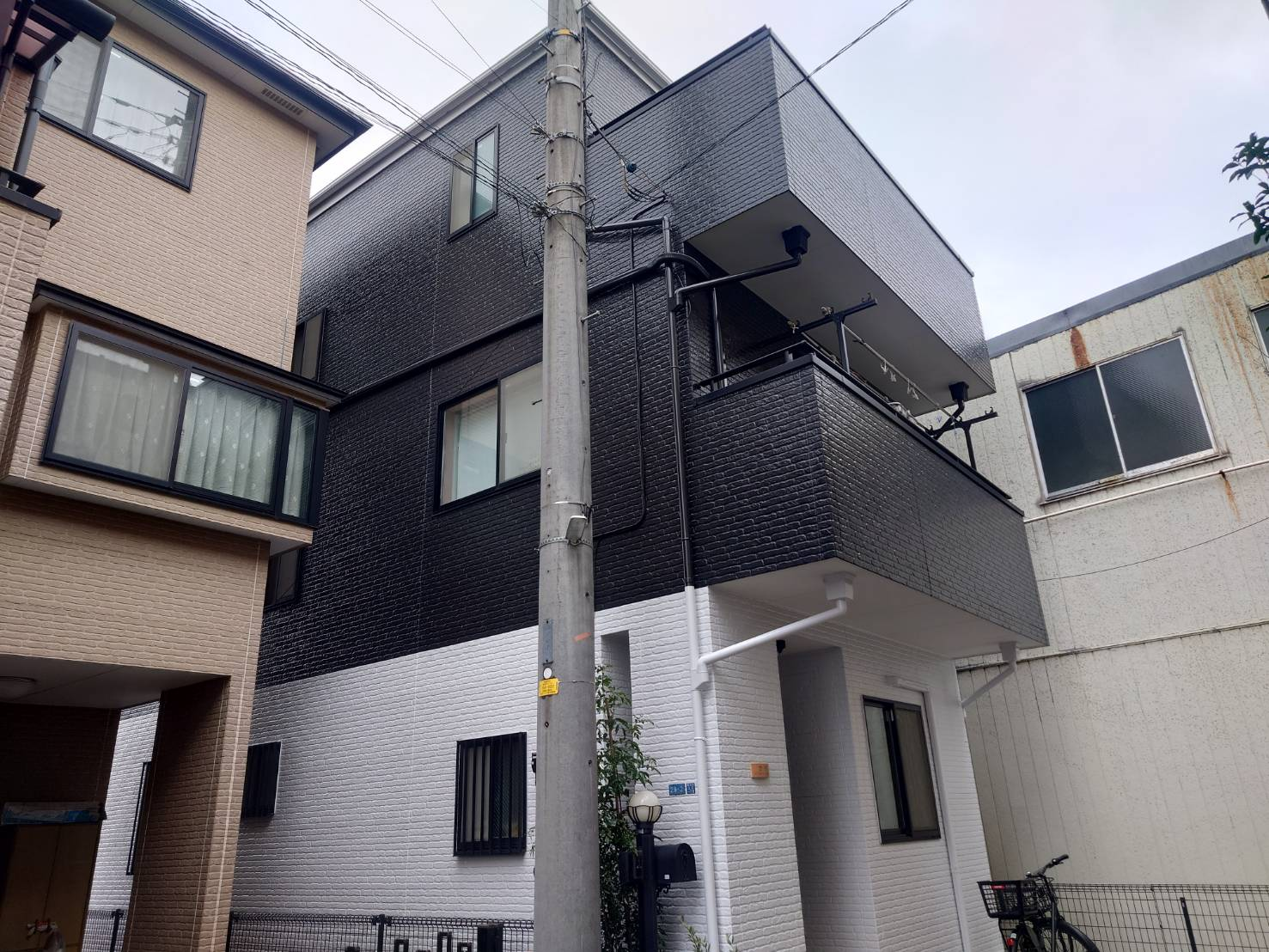 外壁塗装施工例