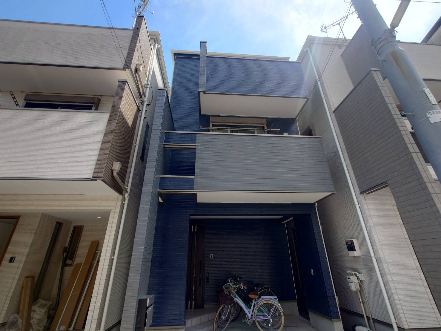 外壁塗装施工例
