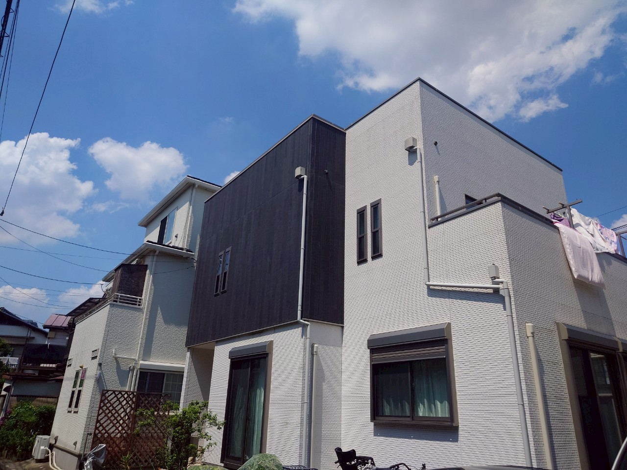 外壁塗装施工例